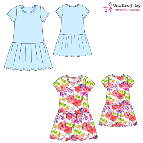 выкройка дети скачать