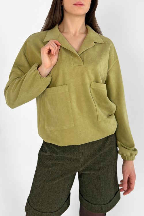 выкройка джемпера поло