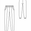 выкройка брюк