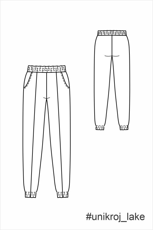 выкройка брюк