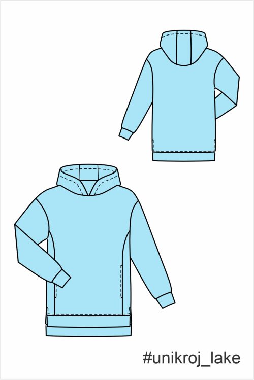 выкройка худи