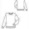 выкройка свитшота