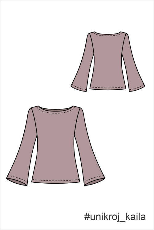 выкройка лонгслива