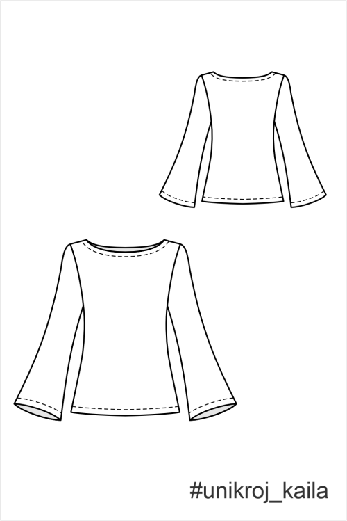 выкройка лонгслива