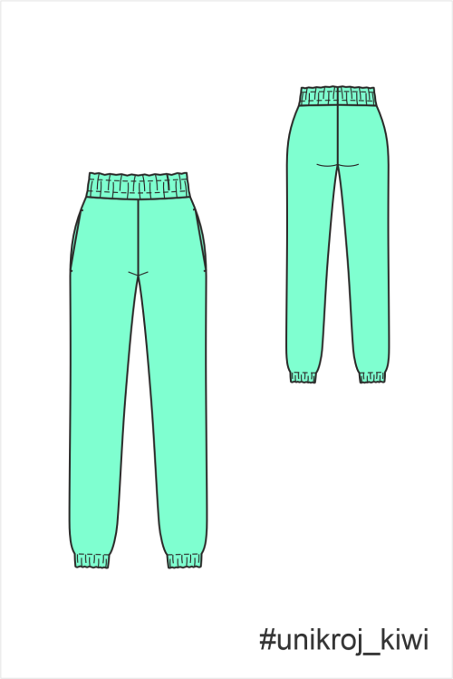 выкройка брюк Киви