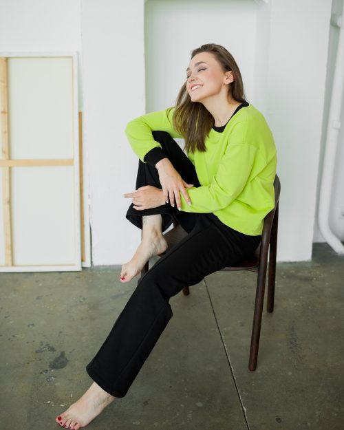 выкройка свитшота Лайм