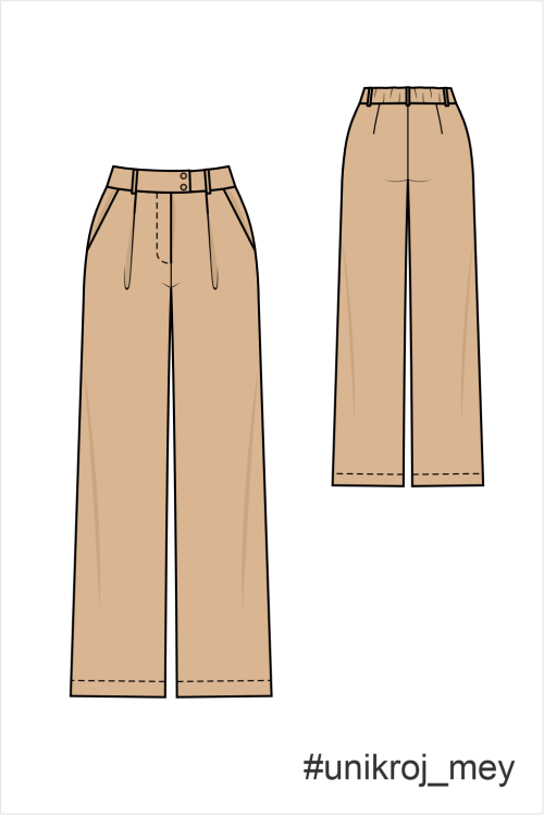 выкройка брюк