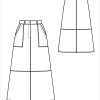 выкройка юбки