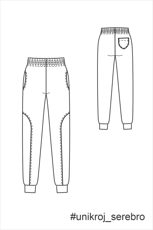 выкройка брюк
