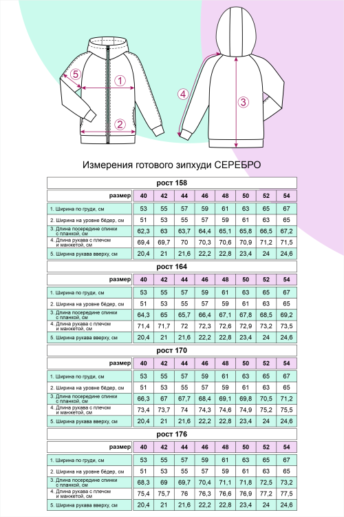 выкройка худи