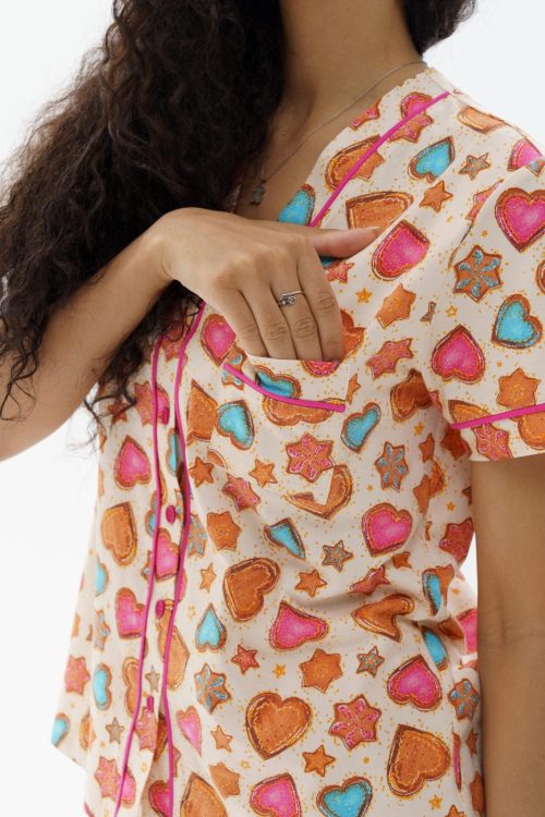 выкройка пижамы женской