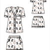 выкройка пижамы КОРИЦА